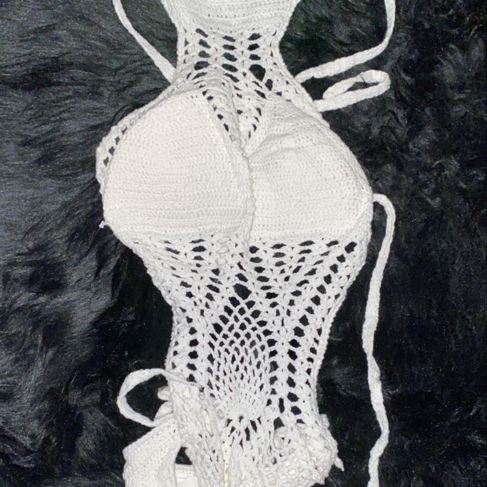 White bathing suit